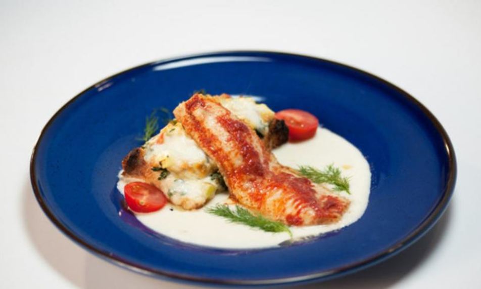 Рецепт филе морского языка с брускеттой