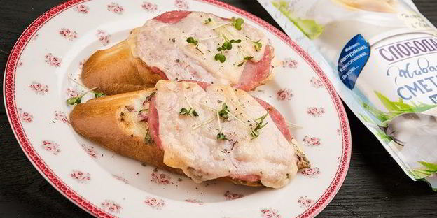 горячие брускетты