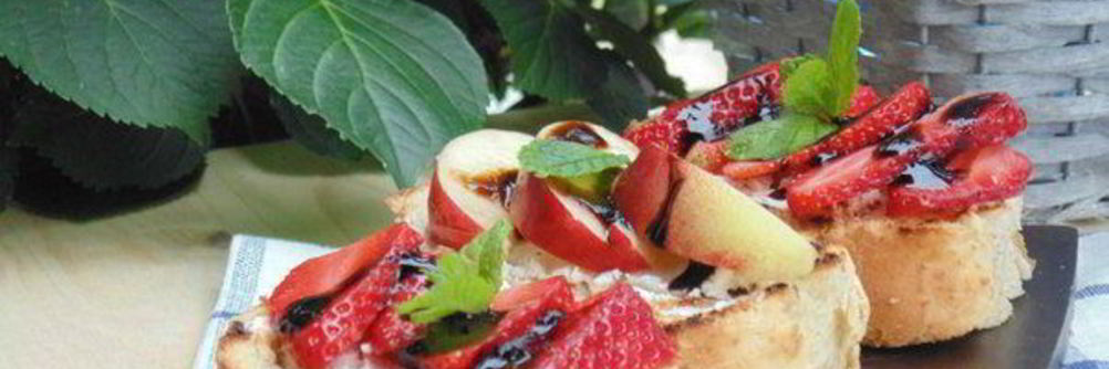 Летние брускетты