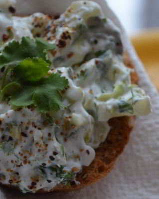 Творожная брускетта