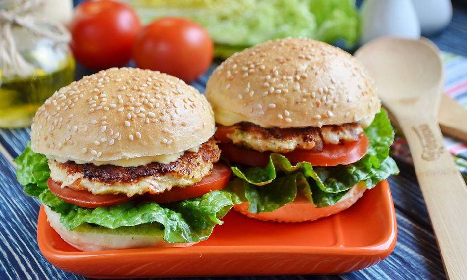 Рецепт бургера с индейкой в азиатском стиле