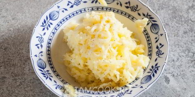 бургер с картошкой