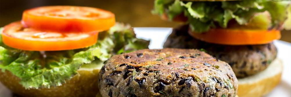 Бургер с котлетой без мяса