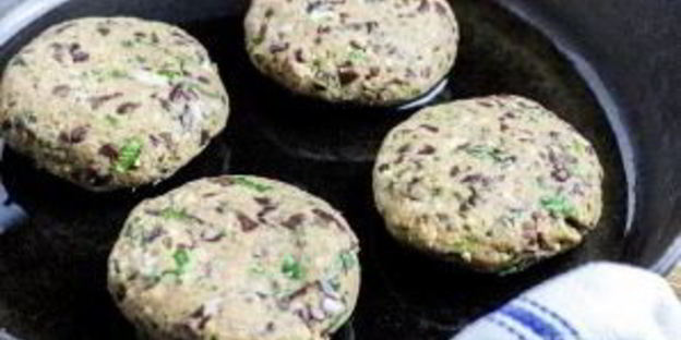 бургер с котлетой без мяса