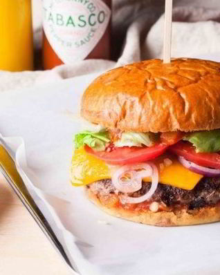 Бургеры из мраморной говядины