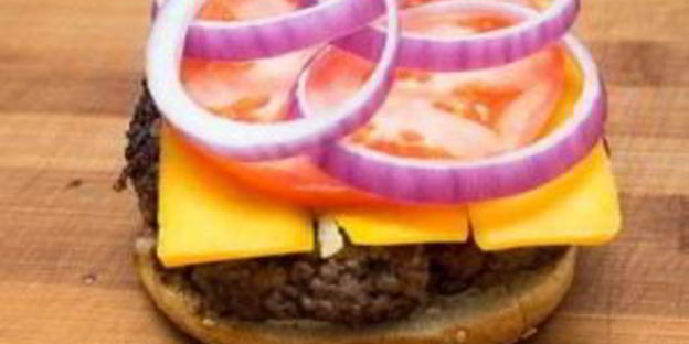 бургеры из мраморной говядины