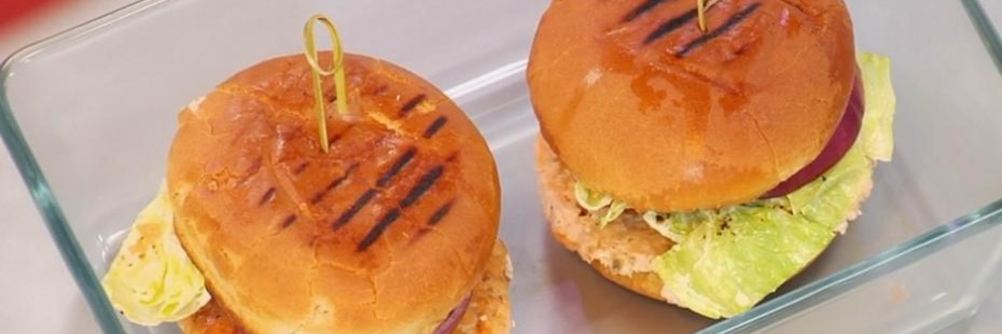 Бургеры с семгой