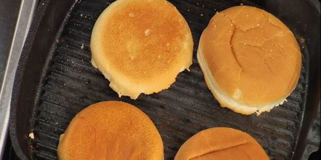 бургеры с семгой