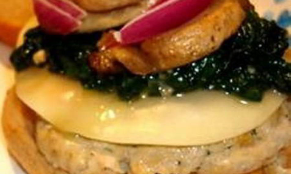 Рецепт чесночных бургеров с индейкой