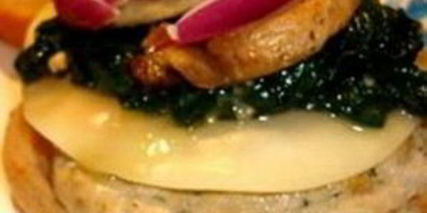 чесночные бургеры с индейкой