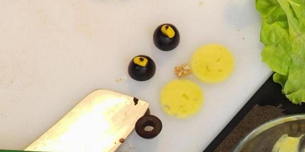 детский гамбургер львенок