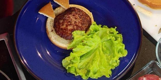 детский гамбургер львенок