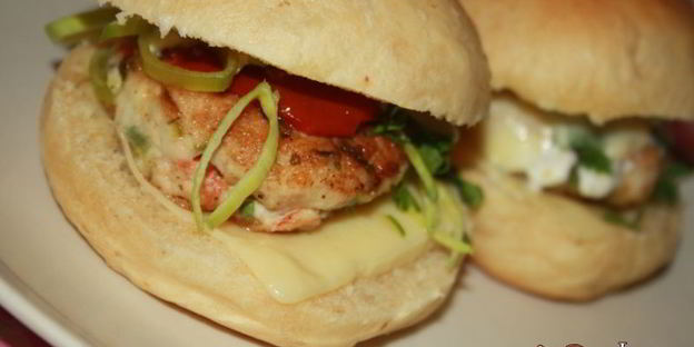 домашние чикенбургеры