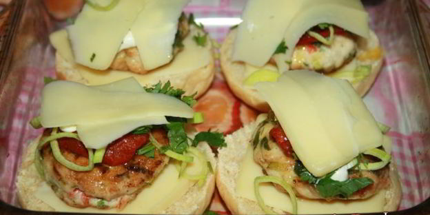 домашние чикенбургеры