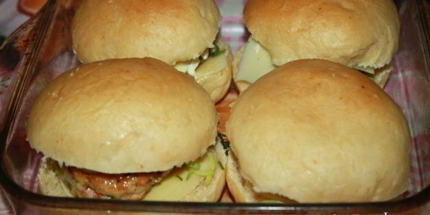 домашние чикенбургеры