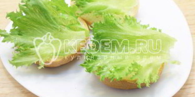 домашние гамбургеры с куриной котлетой