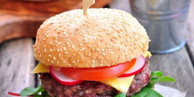 домашний бургер за 15 минут