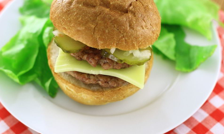 Рецепт двойного гамбургера