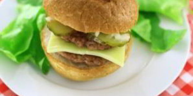 двойной гамбургер