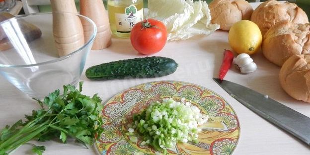 гамбургер с куриным филе