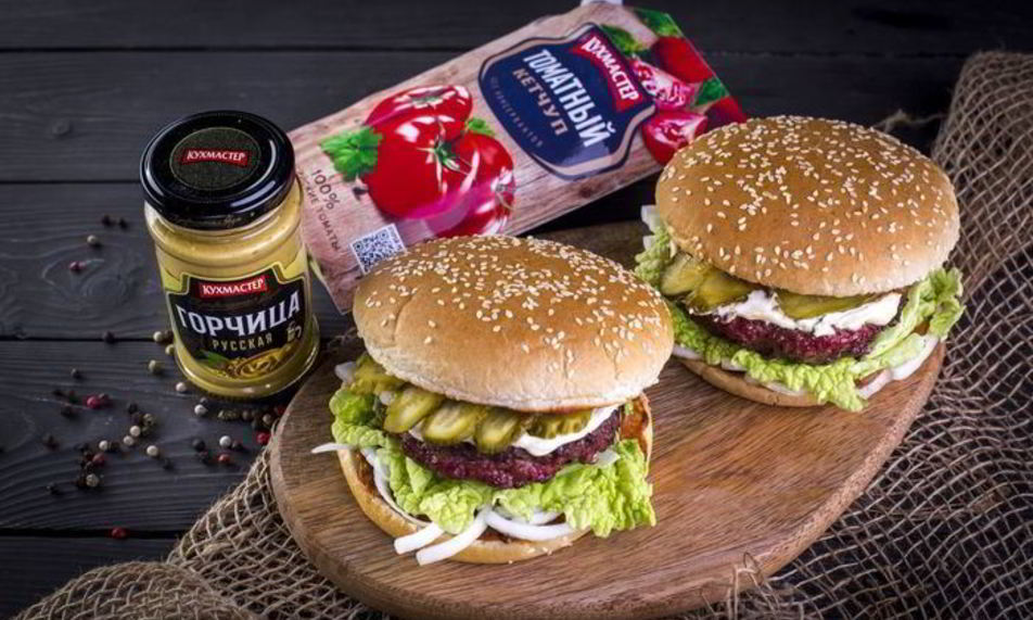 Рецепт гамбургера с пикантной заправкой