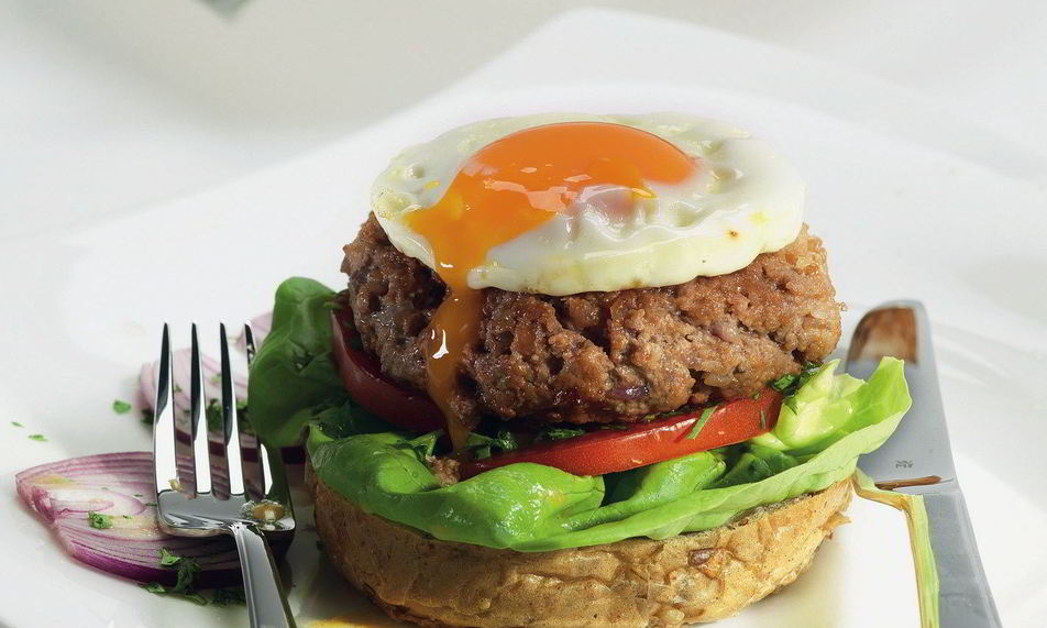 Рецепт гамбургера с соусом тартар