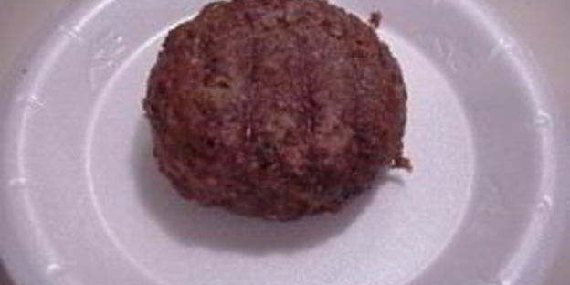 гигантский швейцарский бургер с грибами