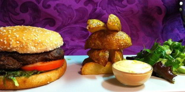 говяжий гамбургер