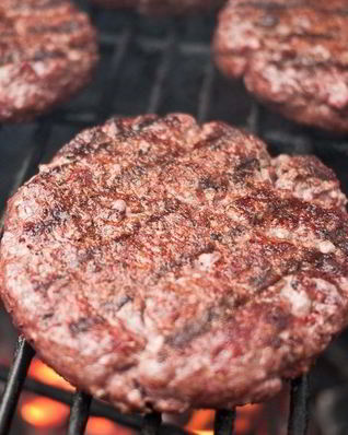 Котлеты для бургеров на гриле