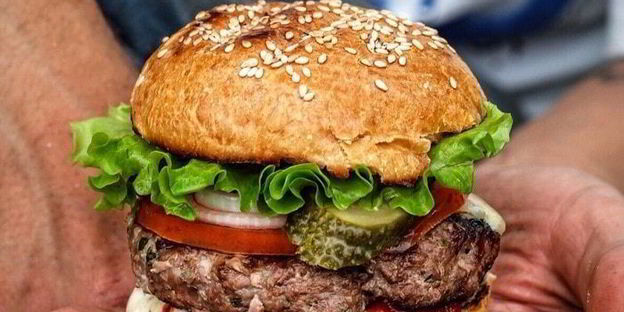 настоящий домашний бургер