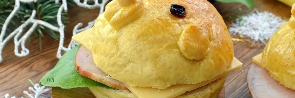 Новогодний бургер