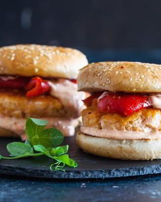 Самый быстрый бургер с горбушей