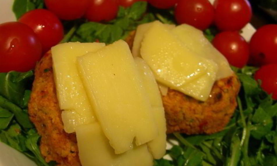 Рецепт вегетарианских бургеров из нута с чеддером