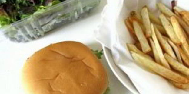 вегетарианский бургер