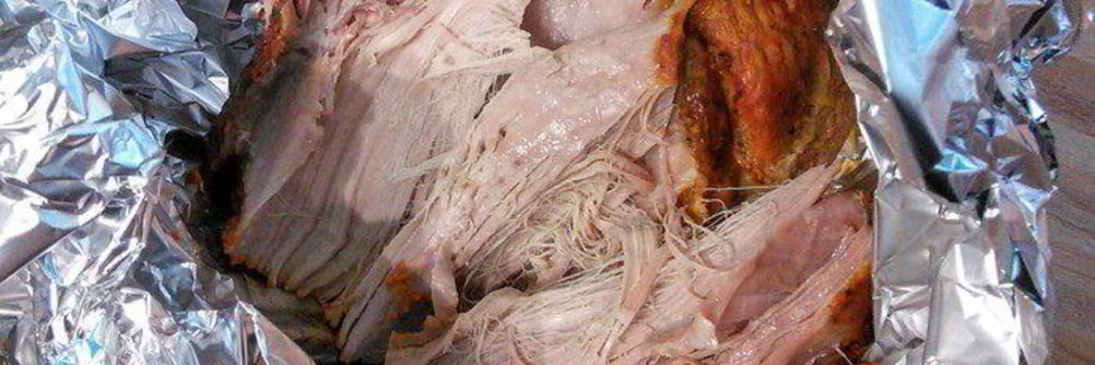 Запеченная свинина для бургеров