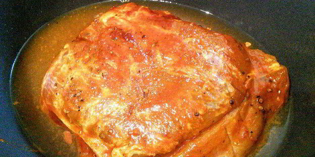 запеченная свинина для бургеров