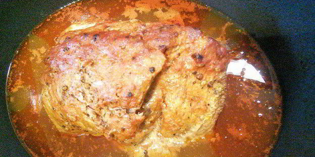 запеченная свинина для бургеров