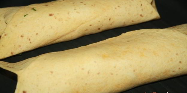 буритос с кукурузной лепешкой тортилас