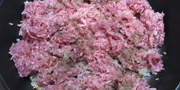 буррито с фаршем и красной фасолью