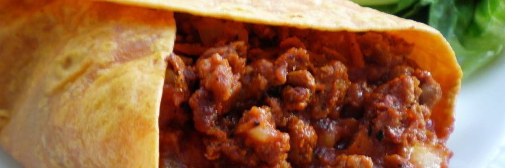 Буррито с мясом