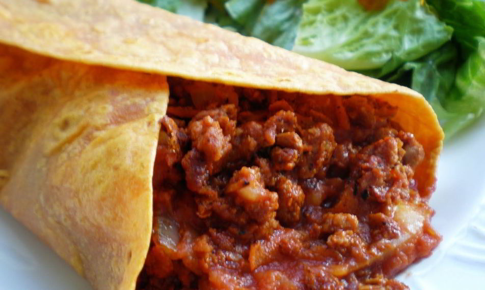 Рецепт буррито с мясом