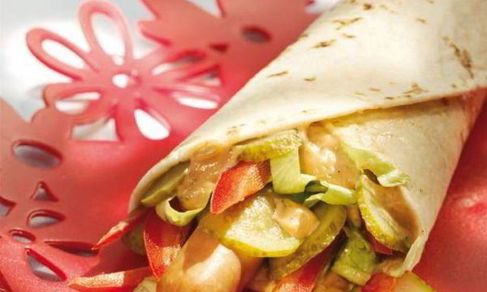 Рецепт буррито с сосисками