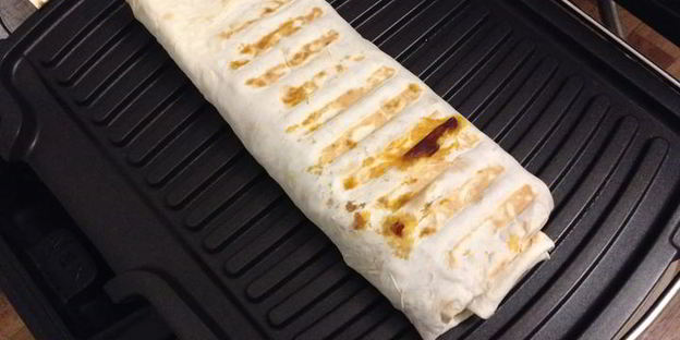 буррито со свининой и фасолью