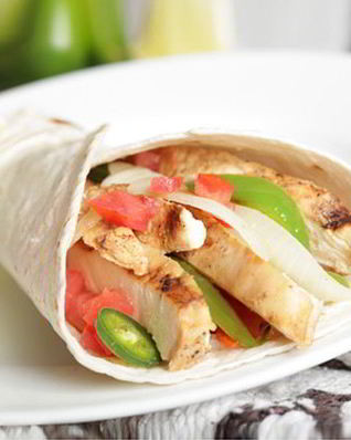 Бурритос с курицей