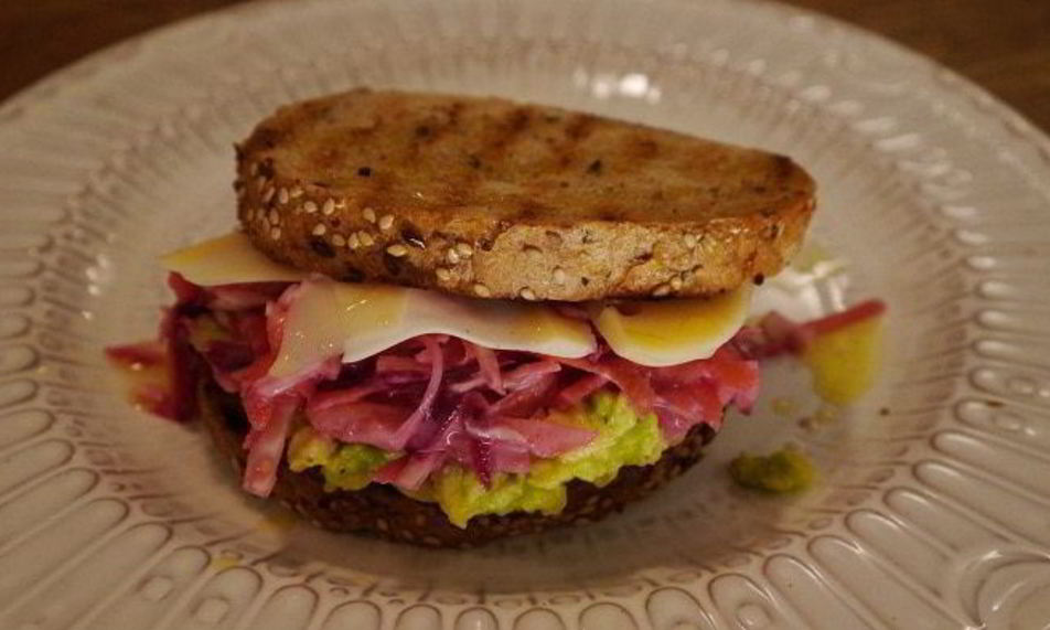 Рецепт бутерброда для вегетарианцев