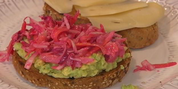 бутерброд для вегетарианцев