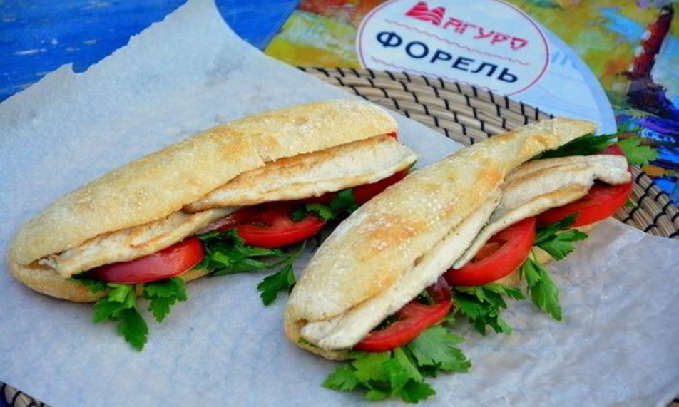 Рецепт бутерброда с рыбого