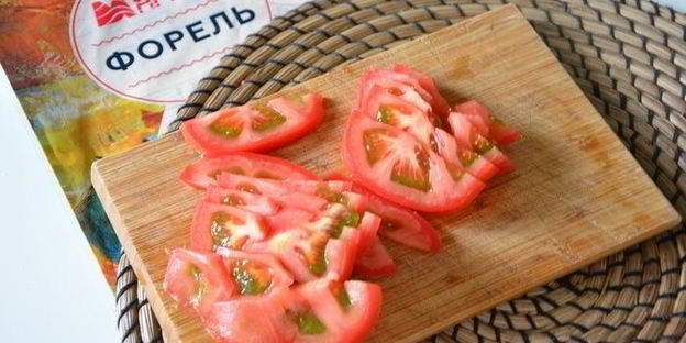 бутерброд с рыбой