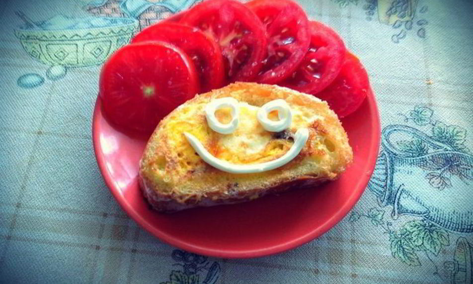 Рецепт бутерброда с яйцом