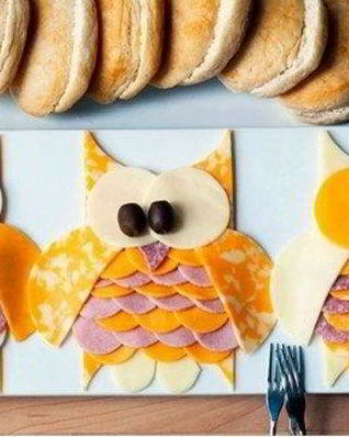 Бутерброды на день рождения ребенка